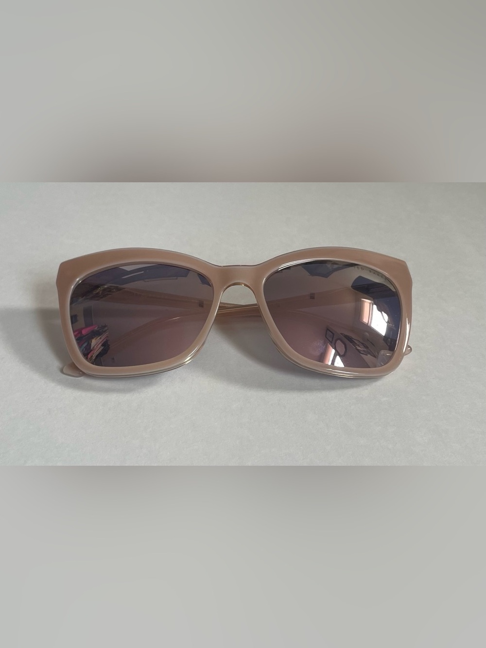 Ted Baker Women's Pink Blush Sunglasses - Oversize Frame
